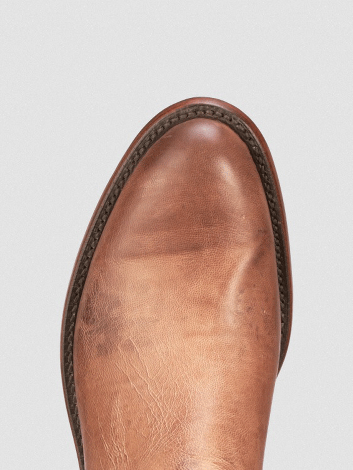 Lucchese CL6506.C2 Men's Sunset Roper Tan Cowboy Boots - Premium Leather Western Boots for Riding, Country Style & Casual Wear
