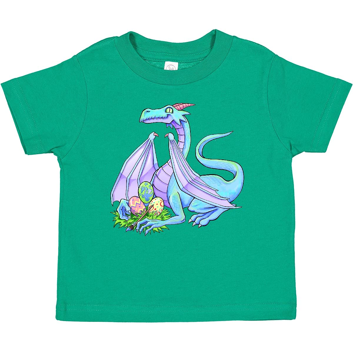Blue Easter Dragon Baby T-Shirt for Holiday Gifts