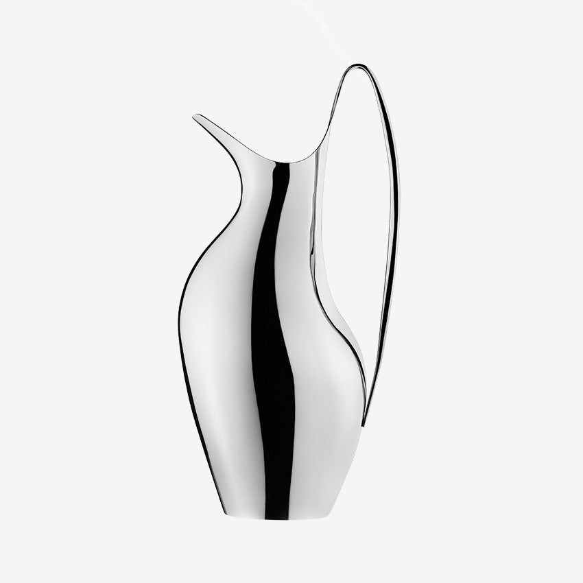 Georg Jensen Henning Koppel Pitcher - Stainless Steel Water Pitcher with Elegant Design - Perfect for Serving Beverages at Dinner Parties & Home Decor
