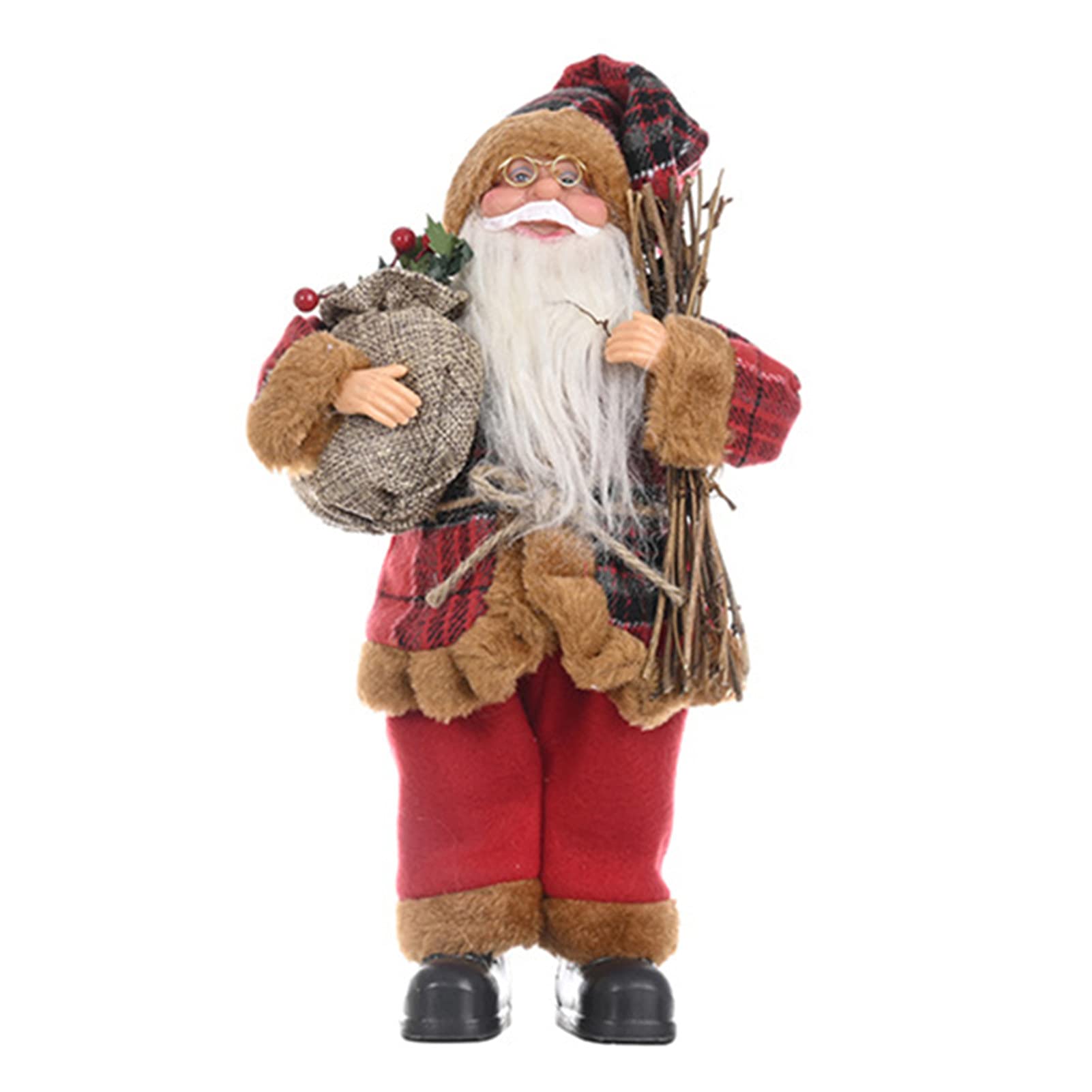 Premium Christmas Home Decor - Funny Santa Figurines & Ornaments for Holiday Decorating | Perfect for Tree Toppers, Mantel Displays & Festive Gift Giving