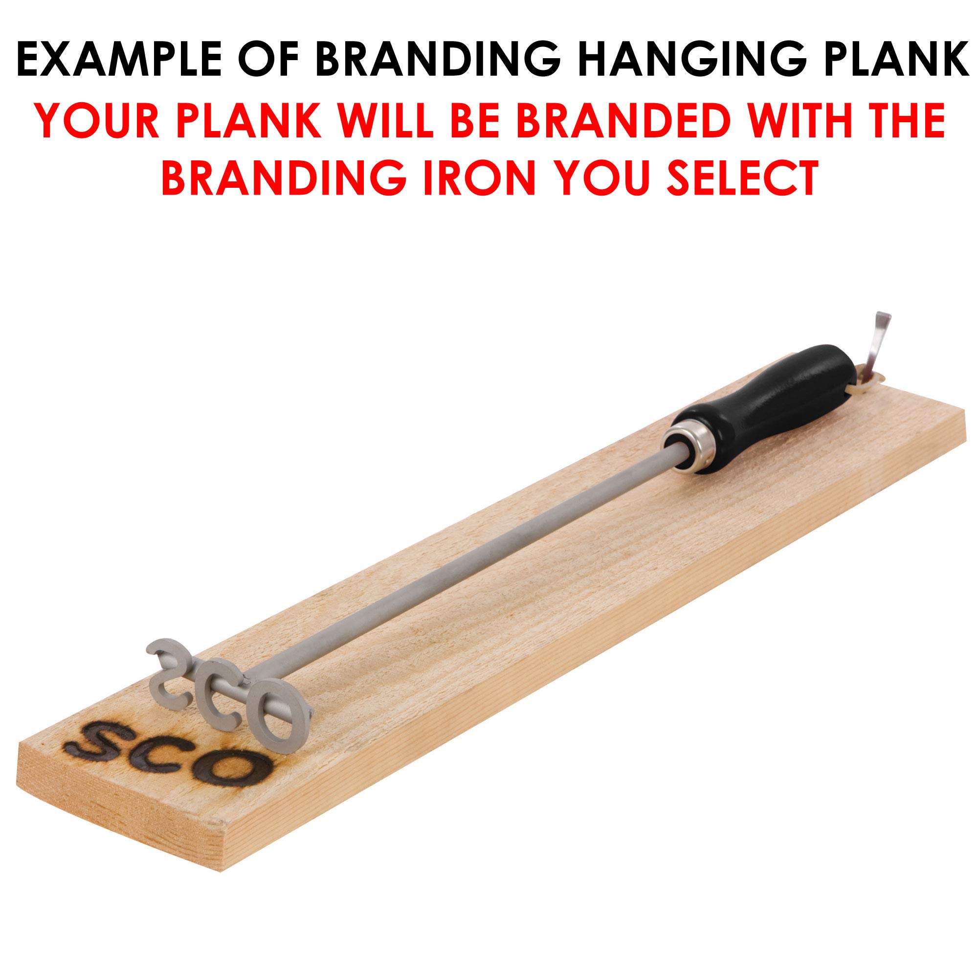BBQ Branding Iron with Letter T - Custom Steak, Buns, Wood & Leather Branding Tool for Grilling & DIY Projects | Perfect for BBQ Parties, Woodworking & Leather Crafting
