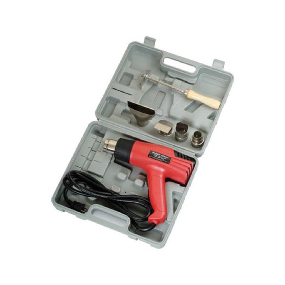 Professional Heat Gun Kit with Glue Card - Perfect for DIY Crafts, Home Repairs, and Electronics Work