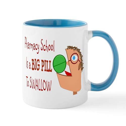 White/Blue Inside - Pharmacy Student Mug