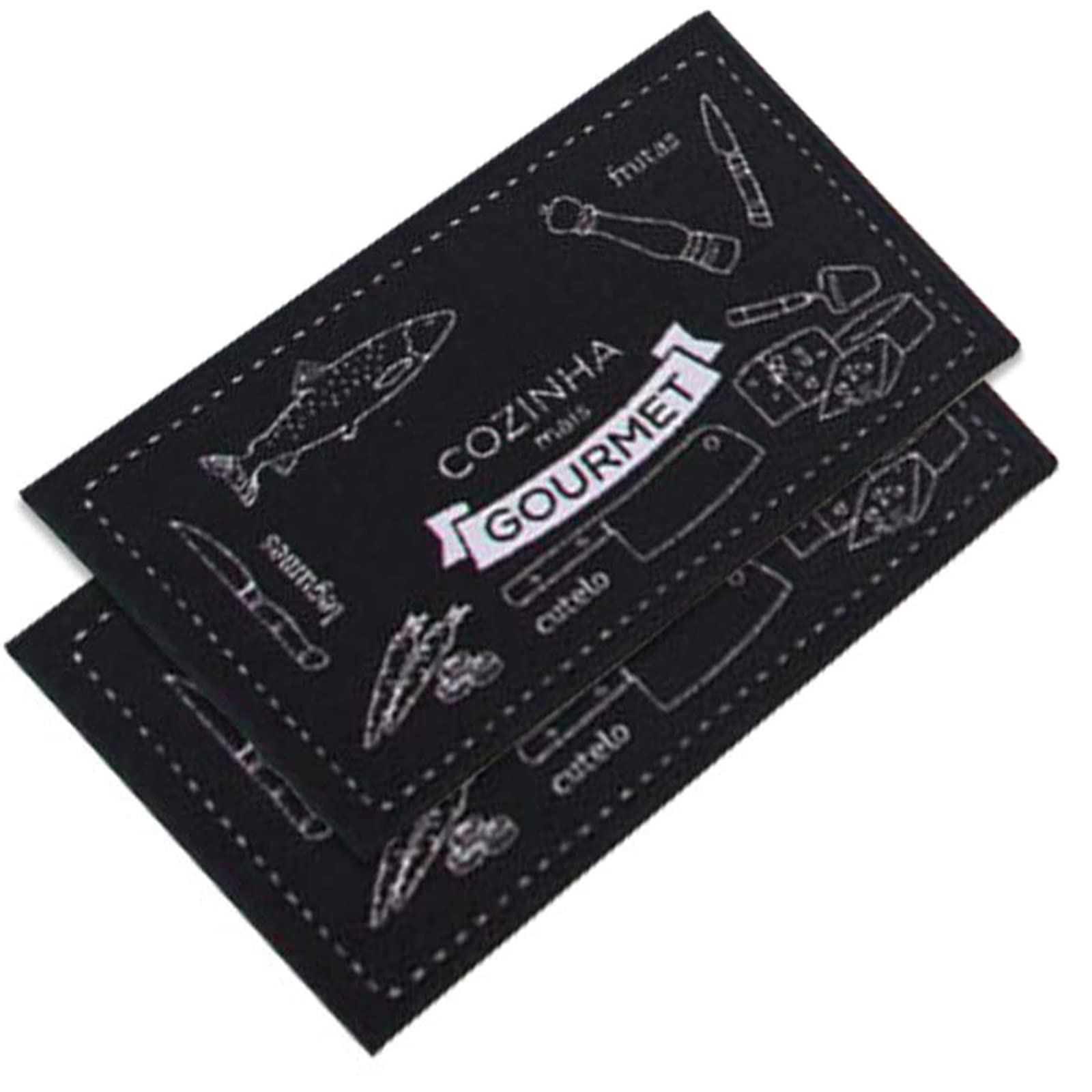 Non-Slip Washable Kitchen Rug Set of 2 - 15
