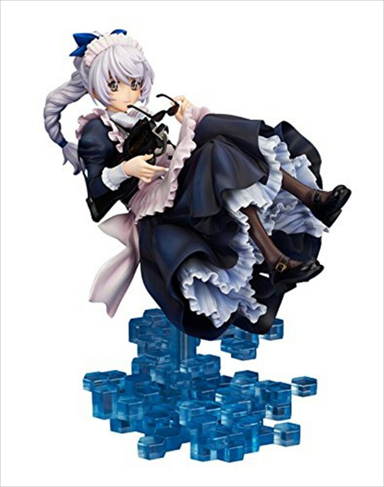 1/7 Scale Teletha Testarossa Maid Version Figure - Full Metal Panic! Invisible Victory Anime Collectible Statue - Perfect for Anime Fans, Display Shelf & Home Decor