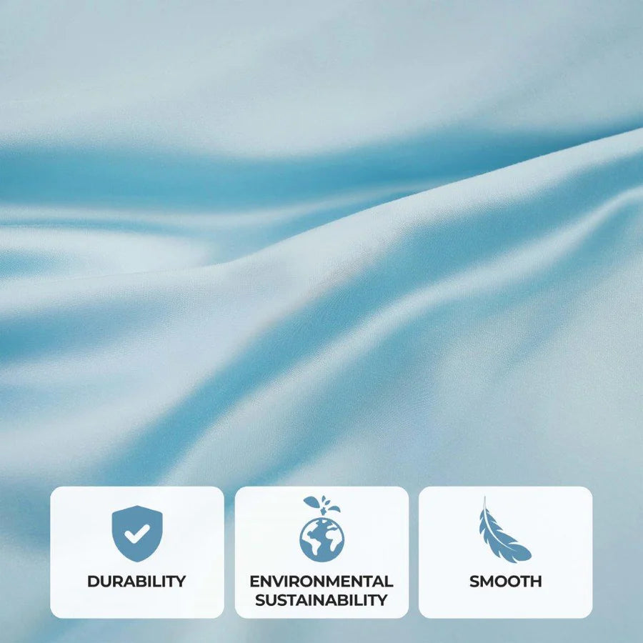 Premium 300 Thread Count Modal Bed Sheet Set from Beechwood - Deep Pocket, Solid Color - Perfect for Luxury Bedrooms, Hotels & Guest Rooms