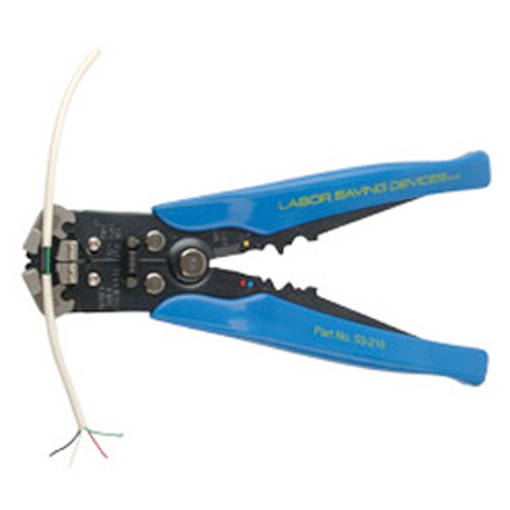 Professional LSD 53-210 Wire Stripper Tool - Precision Wire Cutter & Stripper for Electrical Work - Perfect for DIY, Home Repair & Electricians (Use for Automotive, Electronics & Home Wiring Projects)