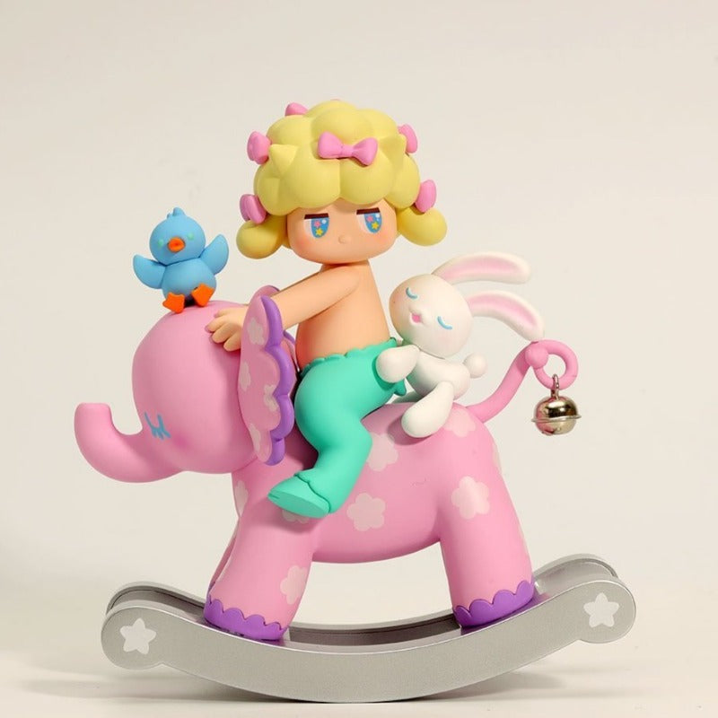 POP MART Satyr Rory Rock Me Baby Elephant 200% Collectible Figurine - Perfect for Anime Fans, Home Decor & Gift Giving