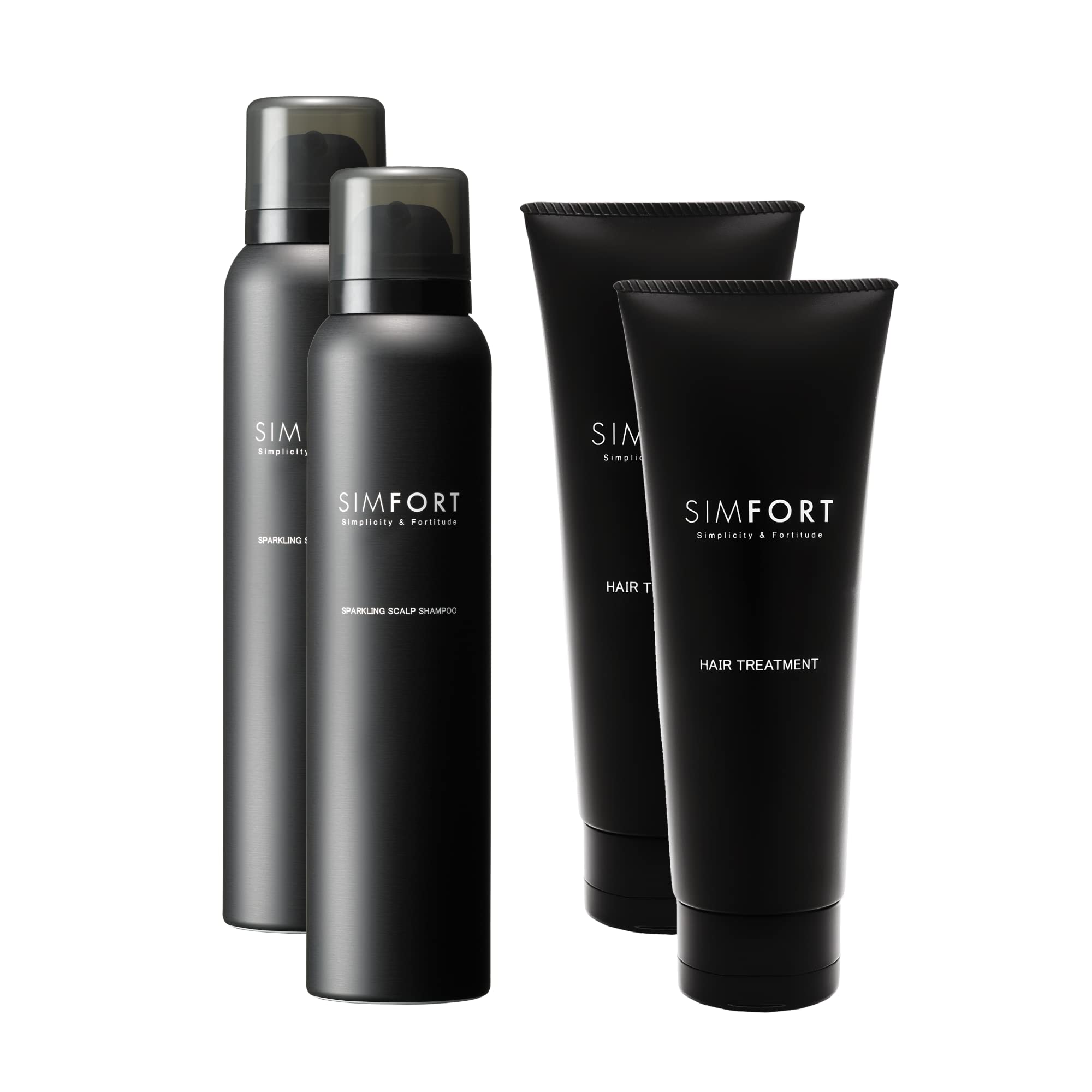 **Natural Carbonated Shampoo & Conditioner Set for Hair Growth - 5.3oz Shampoo & 4.2oz Conditioner - Sulfate-Free, Paraben-Free for Fuller, Thicker Hair - Men & Women - Ideal for Daily Hair Care & Volumizing**
