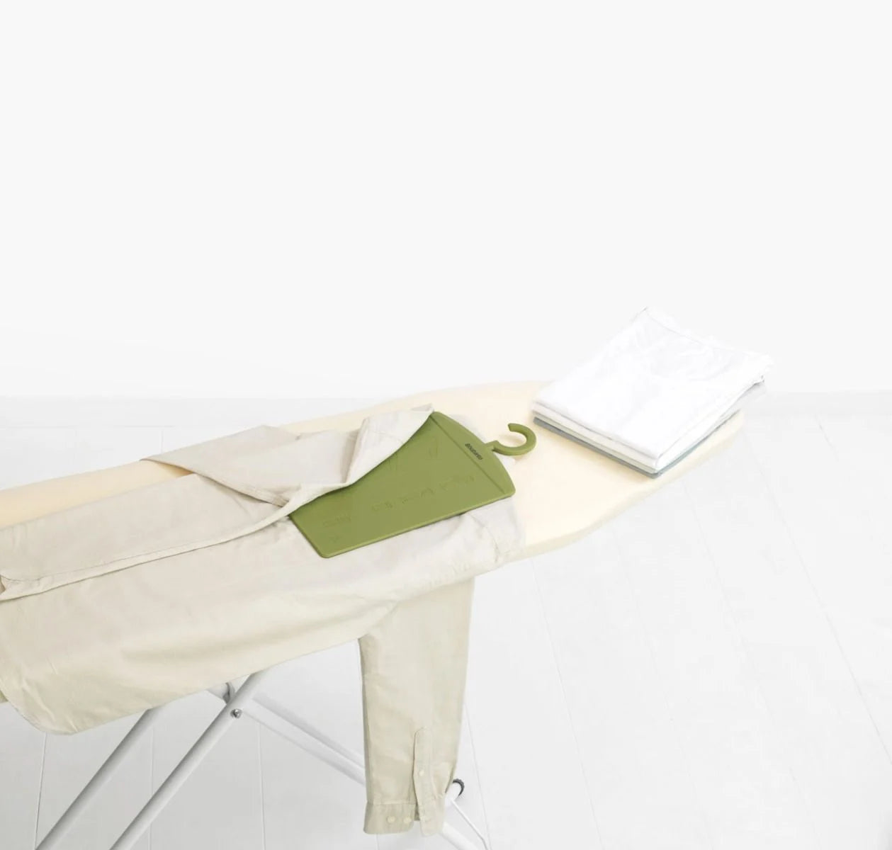 Foldable Laundry Folding Board - Mint Green Space Saving Clothes Organizer for Bedroom, Closet & Travel - Perfect for Neatly Folding Shirts, Pants & Towels