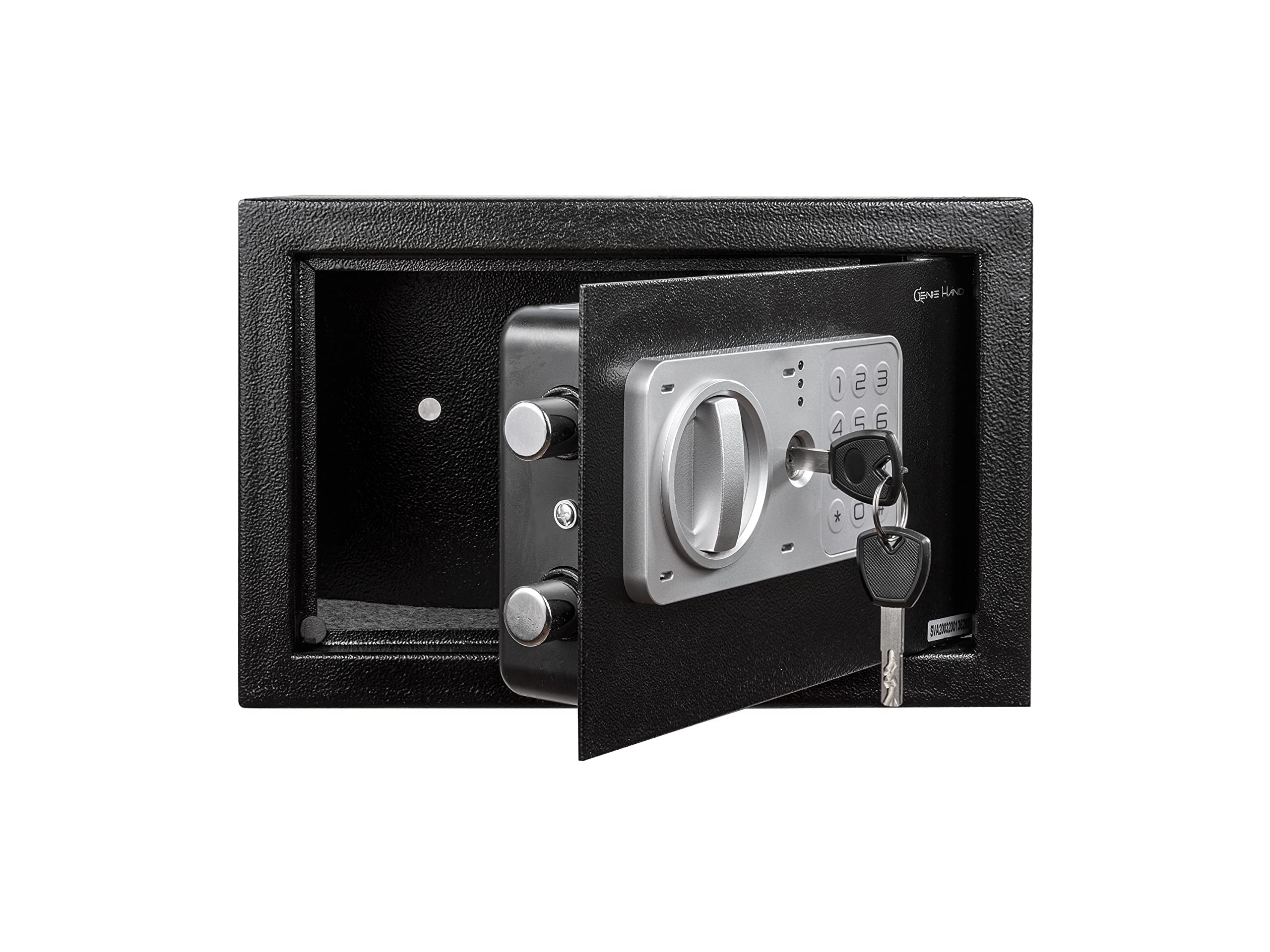Genie Hand Time Lock Safe with Countdown Timer - B-Class Security Lock & Anti-Bounce Technology - Medium Size Safe Box for Cash, Jewelry & Valuables - Perfect for Home, Office or Retail Security