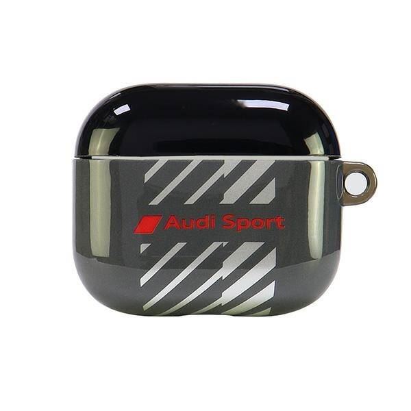 Audi IML Sport AirPods 3 Case Cover - Black Protective Case for AirPods 3rd Generation | Durable & Stylish Design | Perfect for Sports, Travel & Daily Use