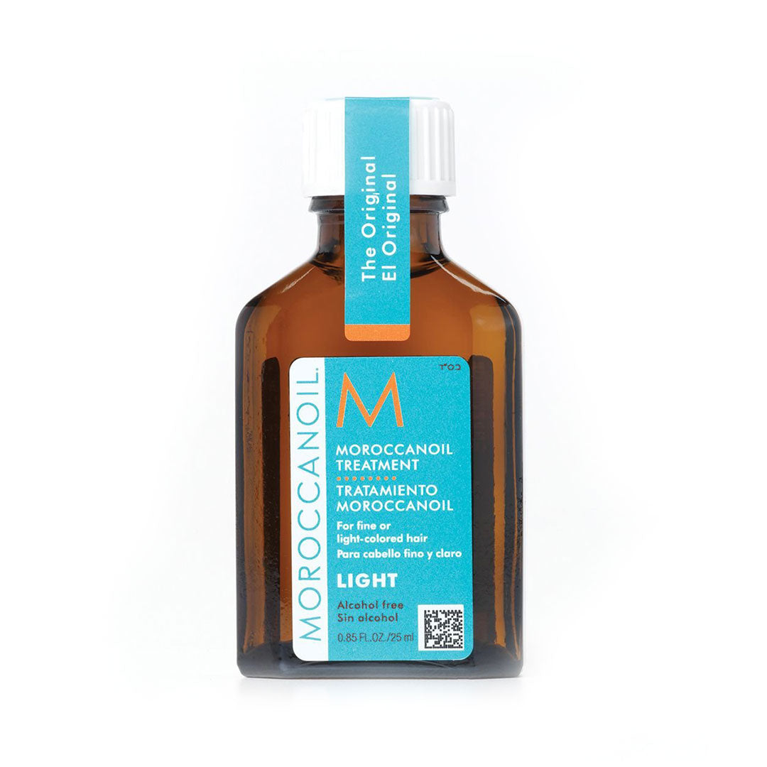 Moroccanoil Light Treatment Hair Oil 25ml - Hydrating & Shine Enhancing for All Hair Types - Perfect for Daily Use & Styling