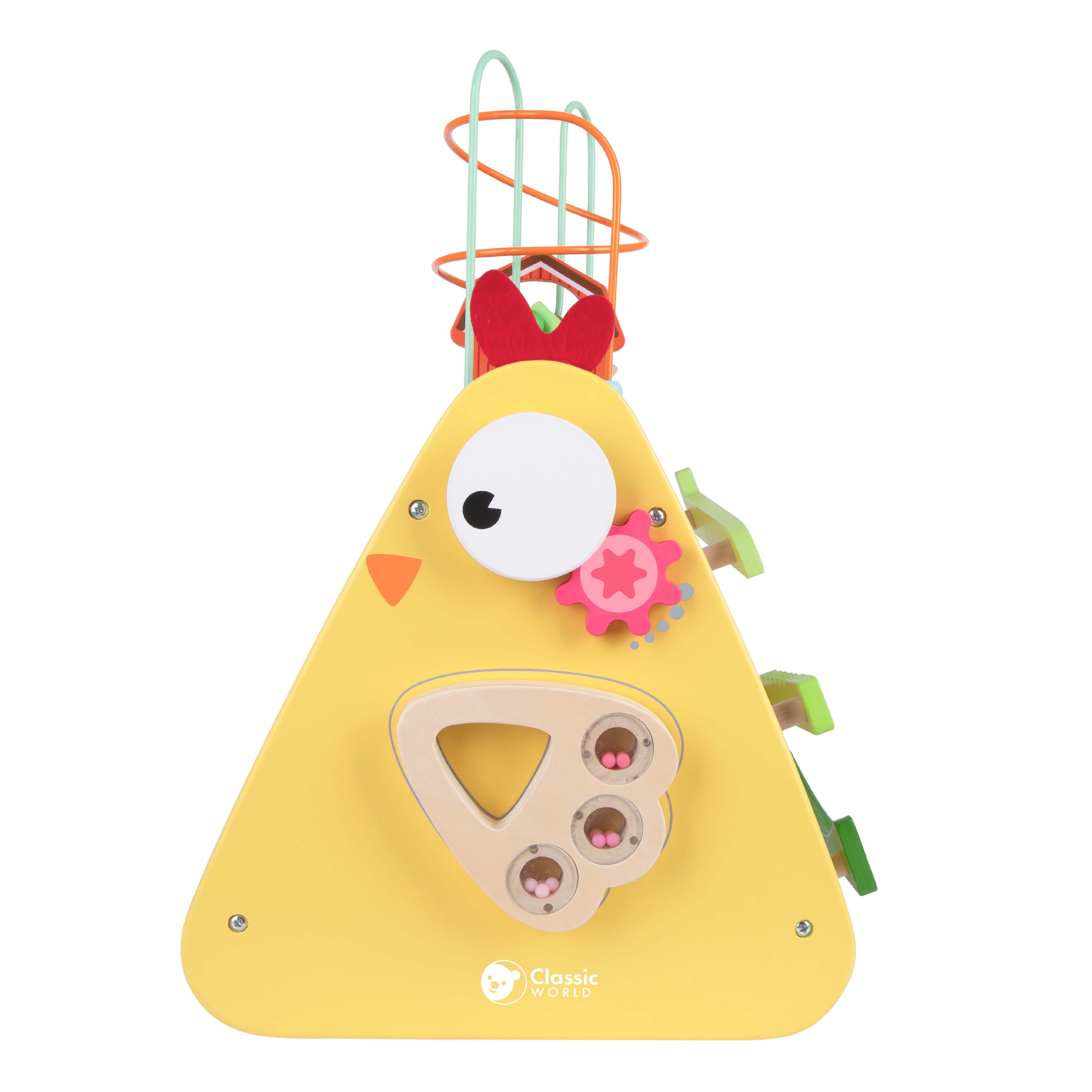 Happy Hen Activity Box for Kids - Fun & Educational Chicken-Themed Learning Toys for Toddlers - Perfect for Preschool Playtime, Birthday Gifts & Farm Animal Theme Parties
