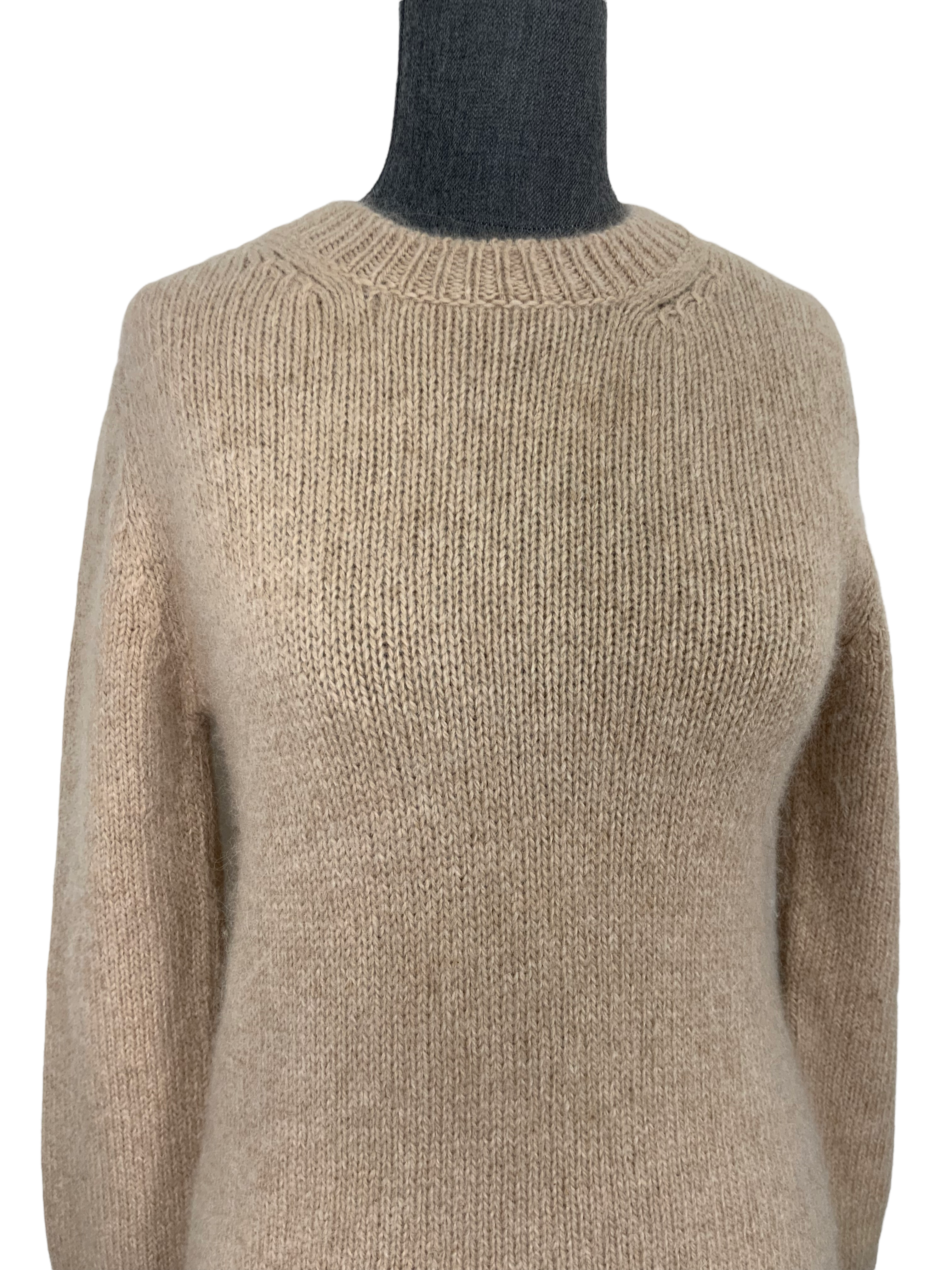 PRADA Women's Cashmere Sweater - Soft Luxury Knit Pullover, Size S - Perfect for Office Wear & Winter Fashion