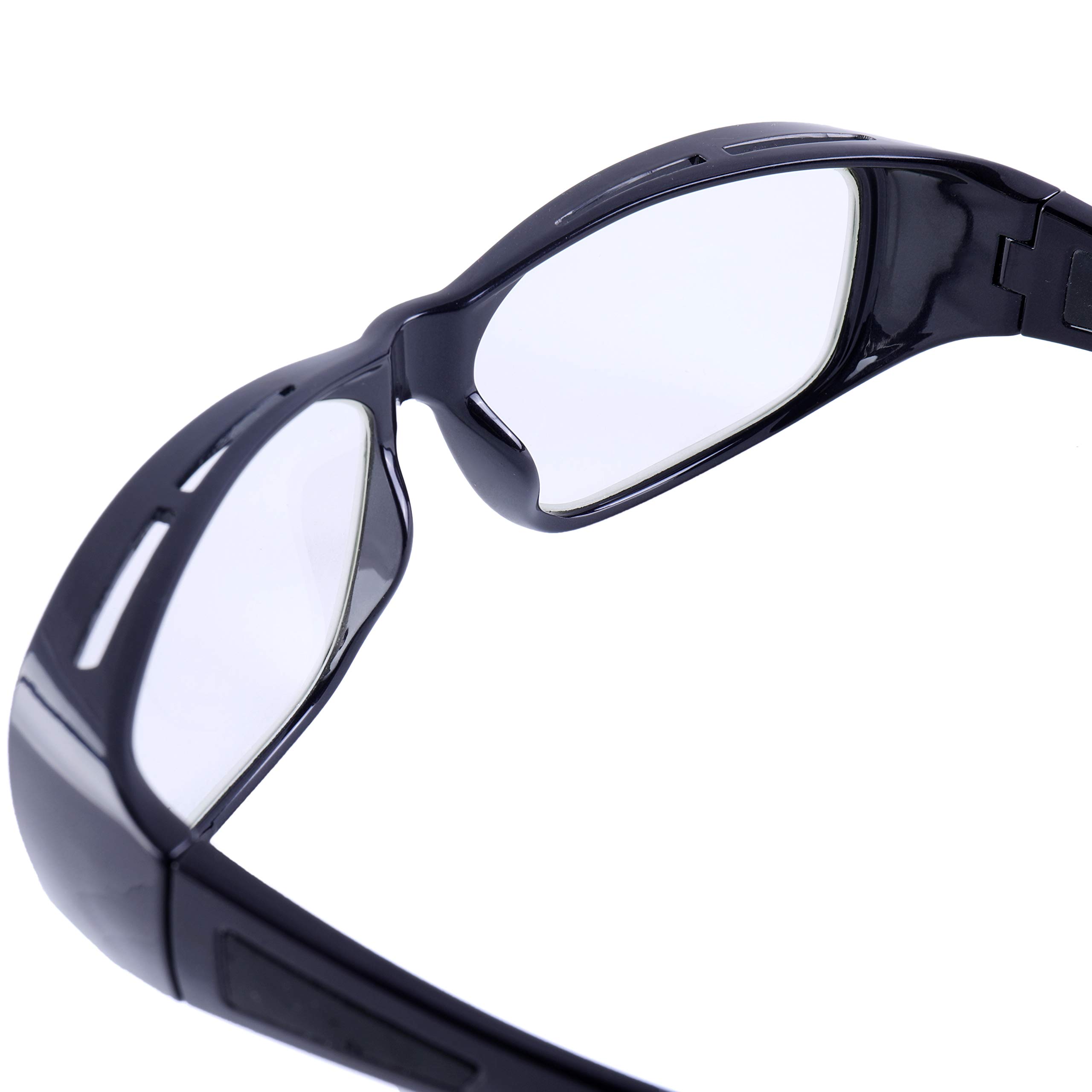 0.75mm Lead X-Ray Safety Glasses with 2.4 Inch Lens - Radiation Protection Eyewear for Dentists, Radiology & Medical Professionals - Perfect for Dental Clinics, Hospitals & X-Ray Labs