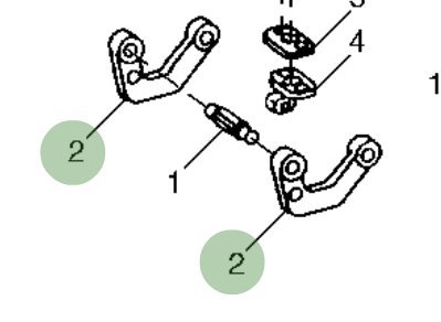 Original John Deere FH312297 Lever - Genuine OEM Replacement Part for Tractors & Agricultural Equipment - Perfect for Repair & Maintenance