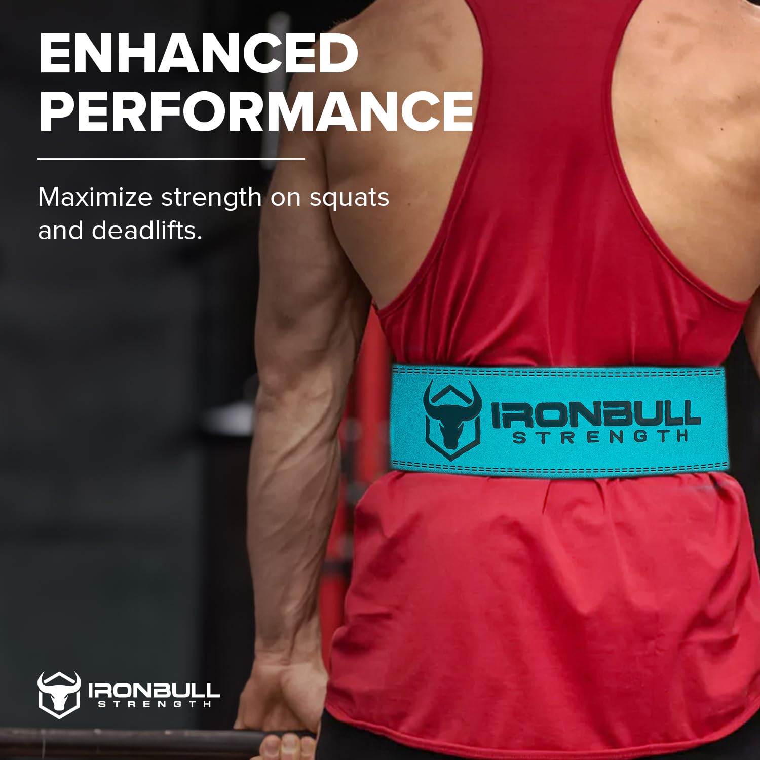 IPF Approved Powerlifting Belt 10mm - Leather Weight Lifting Belt for Squats, Deadlift & Bench Press - 4 Inch Gym Belt for Men & Women - Strength Training, Powerlifting & CrossFit Workouts - Perfect for Home Gym, Weightlifting Competitions & Strength Training Sessions