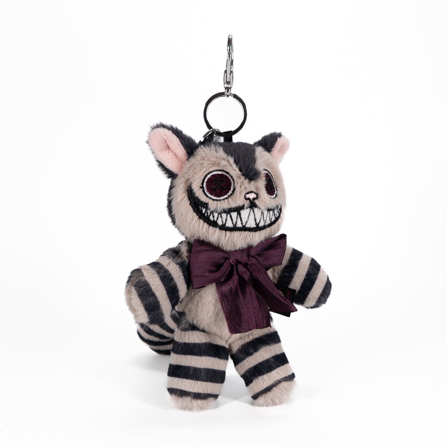 Victorian McGee's Alice in Wonderland Cheshire Cat Plush Keychain - Cute Collectible Accessory for Disney Fans, Gifts & Backpack Decor