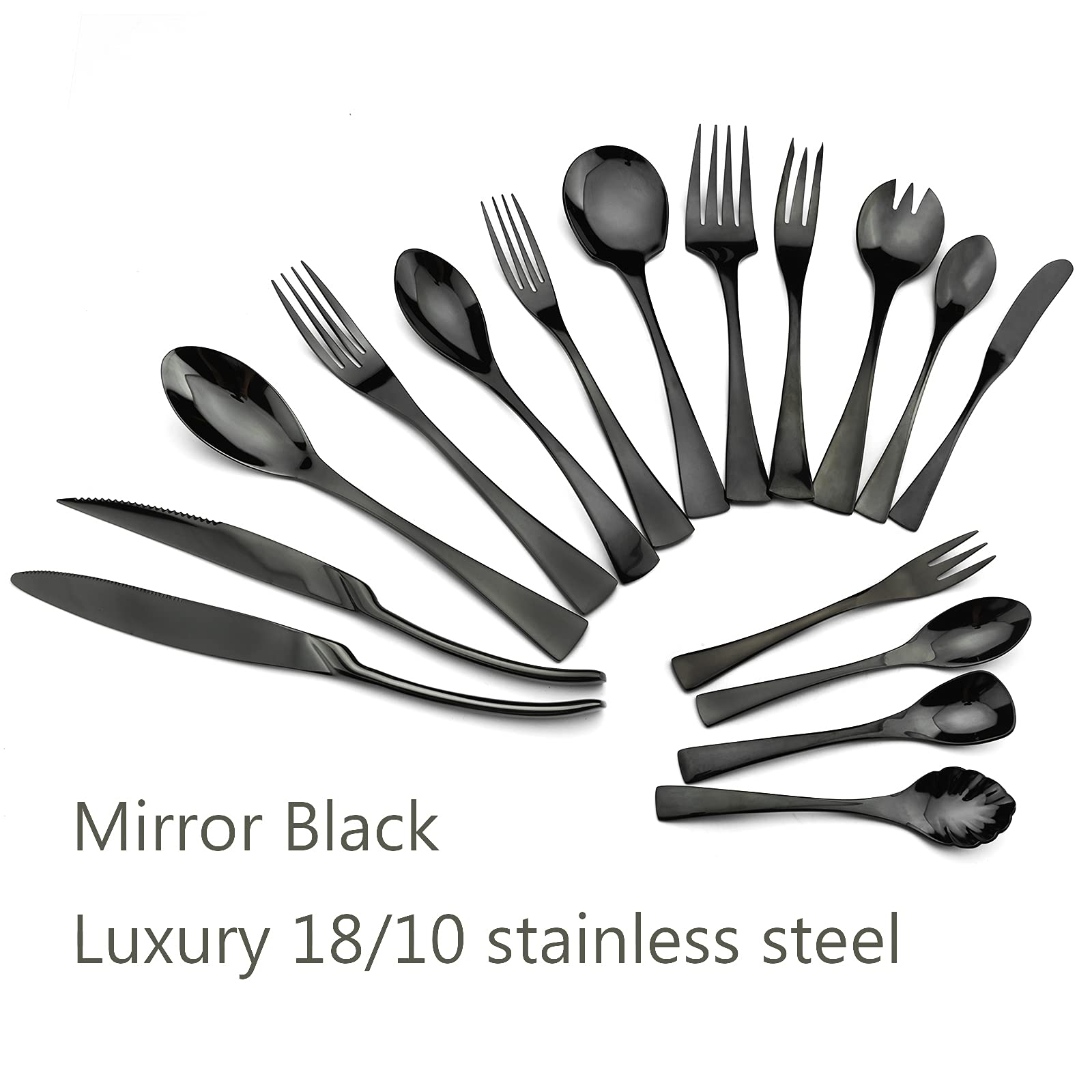 4-Piece Stainless Steel Dinner Forks Set - 8.66 Inch 304 Stainless Steel Heavy Duty Forks for Restaurant, Catering & Home Dining - Dishwasher Safe Cutlery Set