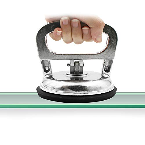 HiYi Heavy-Duty Aluminum Suction Cup Dent Puller - Car Dent Removal Tool for Auto Body Repair, Glass, Mirror & Brick Surface - Powerful Vacuum Suction Cup Hand Tool for DIY Dent Fixing & Home Improvement Projects