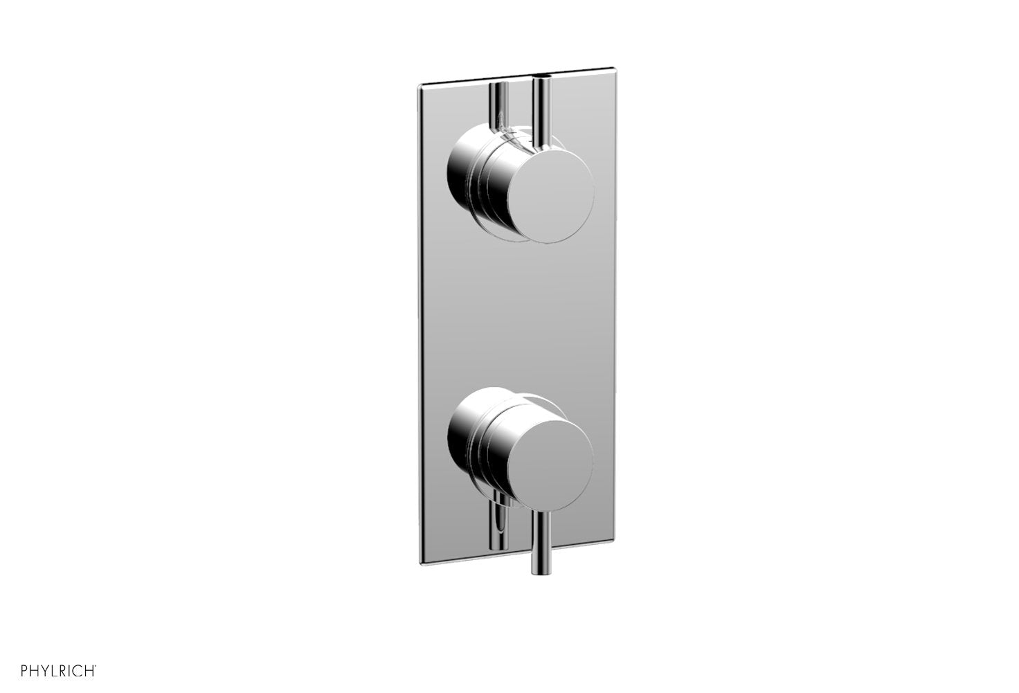 BASIC II 1/2 Mini Thermostatic Valve with Volume Control & Diverter 4 171 - Perfect for Bathroom Faucets, Shower Systems & Water Temperature Regulation
