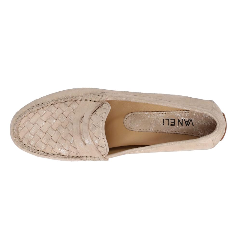 VANELi Women's Adrik Loafers Flats - Comfortable Casual Slip-On Shoes for Women | Black | Perfect for Office, Travel & Everyday Wear
