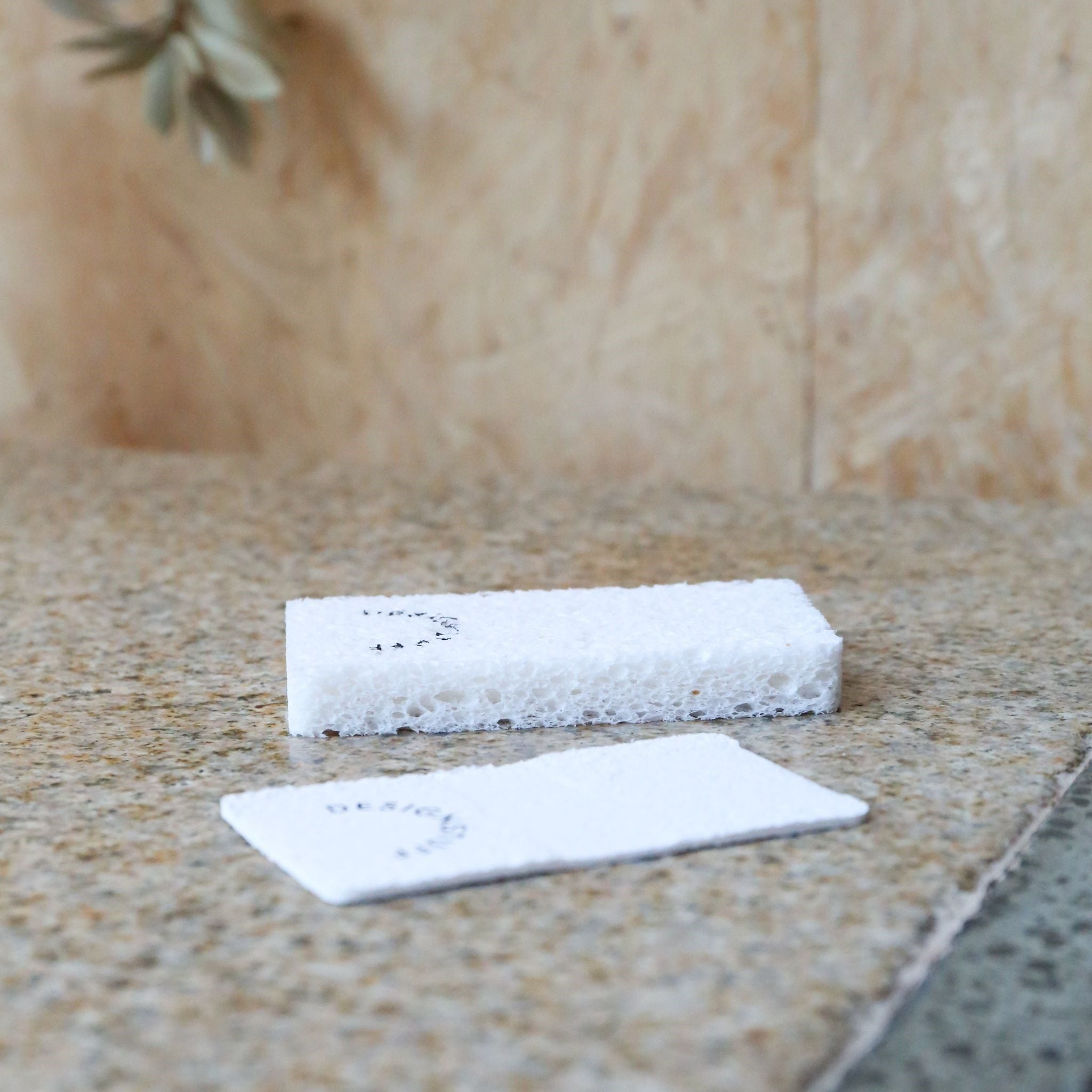 Premium Compressed Cellulose Sponge - 6 Pack White Cleaning Sponges for Kitchen, Bathroom & Household Use | Eco-Friendly, Absorbent & Durable