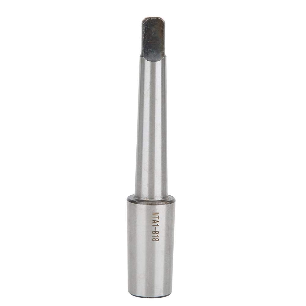MTA1-B18 Steel Drill Chuck Connecting Shaft Rod with Morse Taper Shank - Drill Chuck Arbor Adapter for Drill Press, Lathe & Power Tools | Perfect for Metalworking, Woodworking & DIY Projects