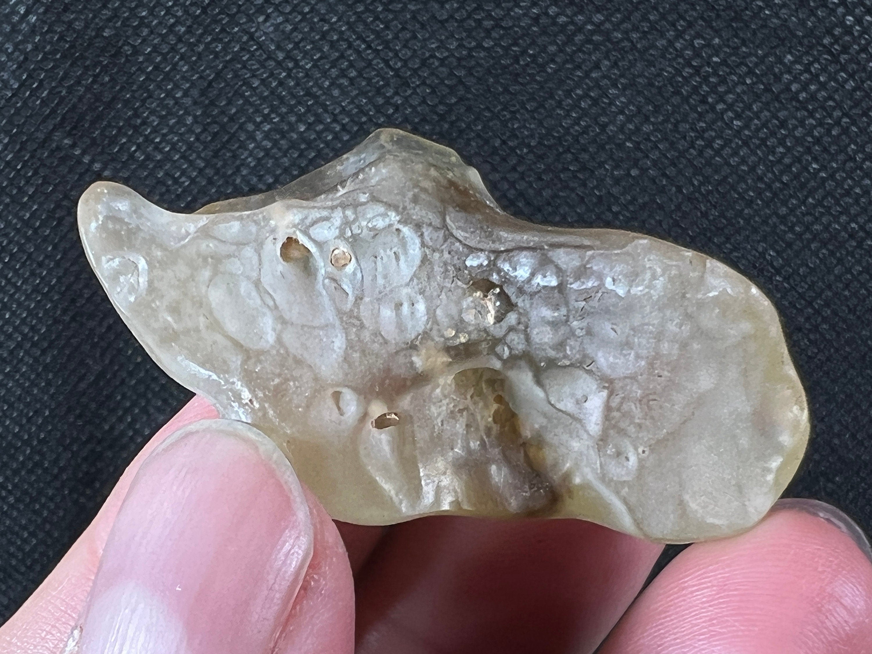 Libyan Desert Glass Raw Crystal - Rare Milky Green 23.2g Natural Stone | Unique Spiritual Gift, Home Decor, Crystal Healing & Collection | Perfect for Meditation, Energy Work & Display