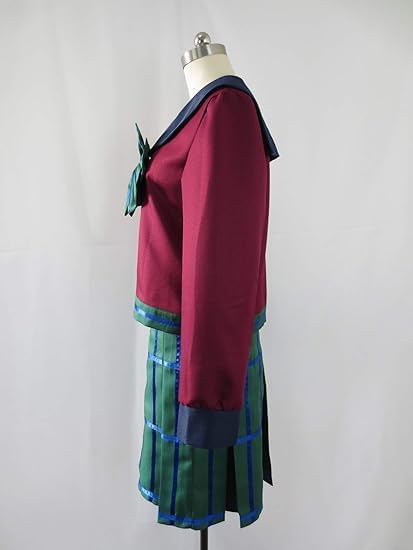 Michiru Arimura Bidou School Uniform Dress - Anime Cosplay Costume for Women (Size L) - Perfect for Conventions, Halloween & Themed Parties
