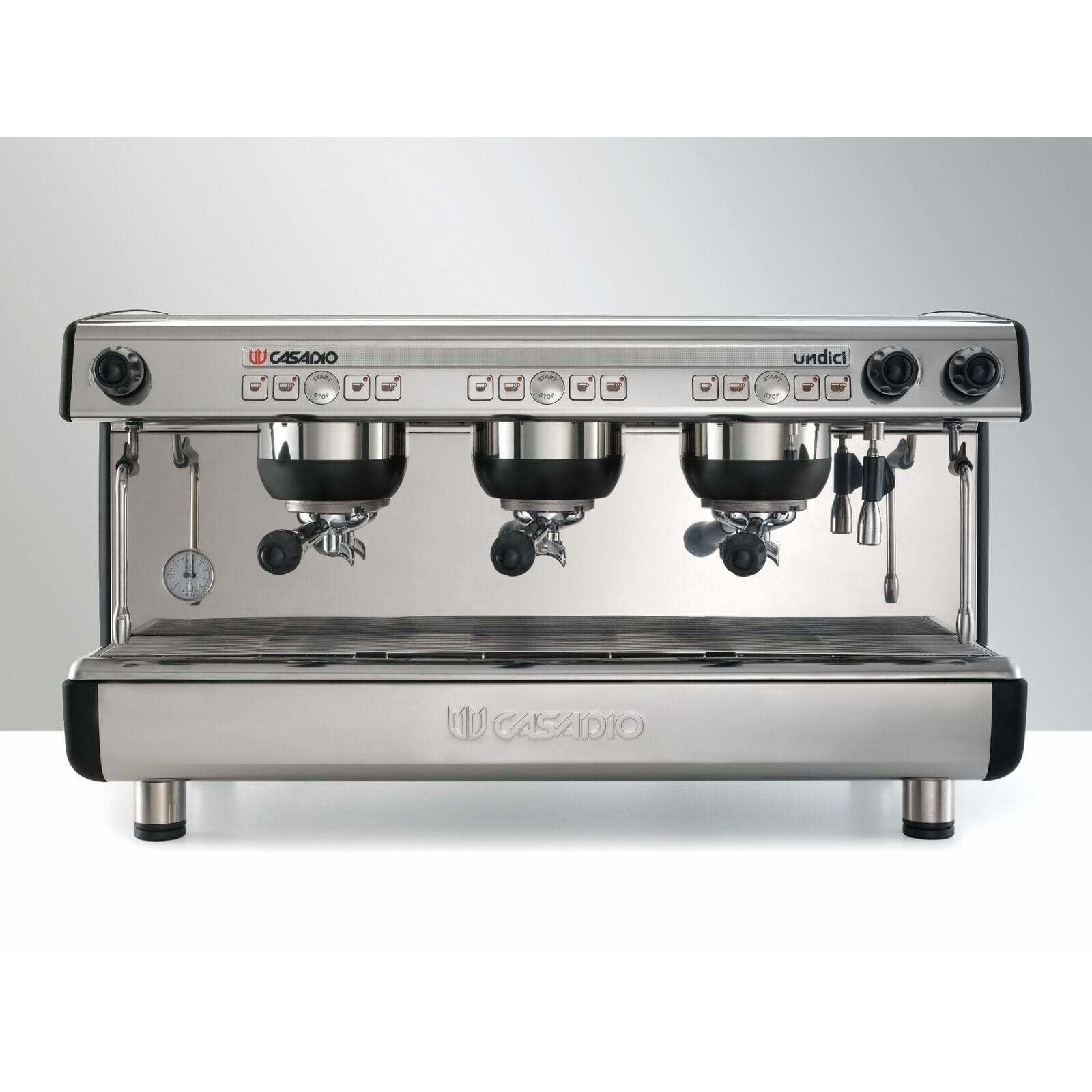 Casadio Undici A 3 Group Commercial Espresso Machine for Coffee Shops & Restaurants - High Performance Professional Coffee Maker for Busy Cafes & Bars