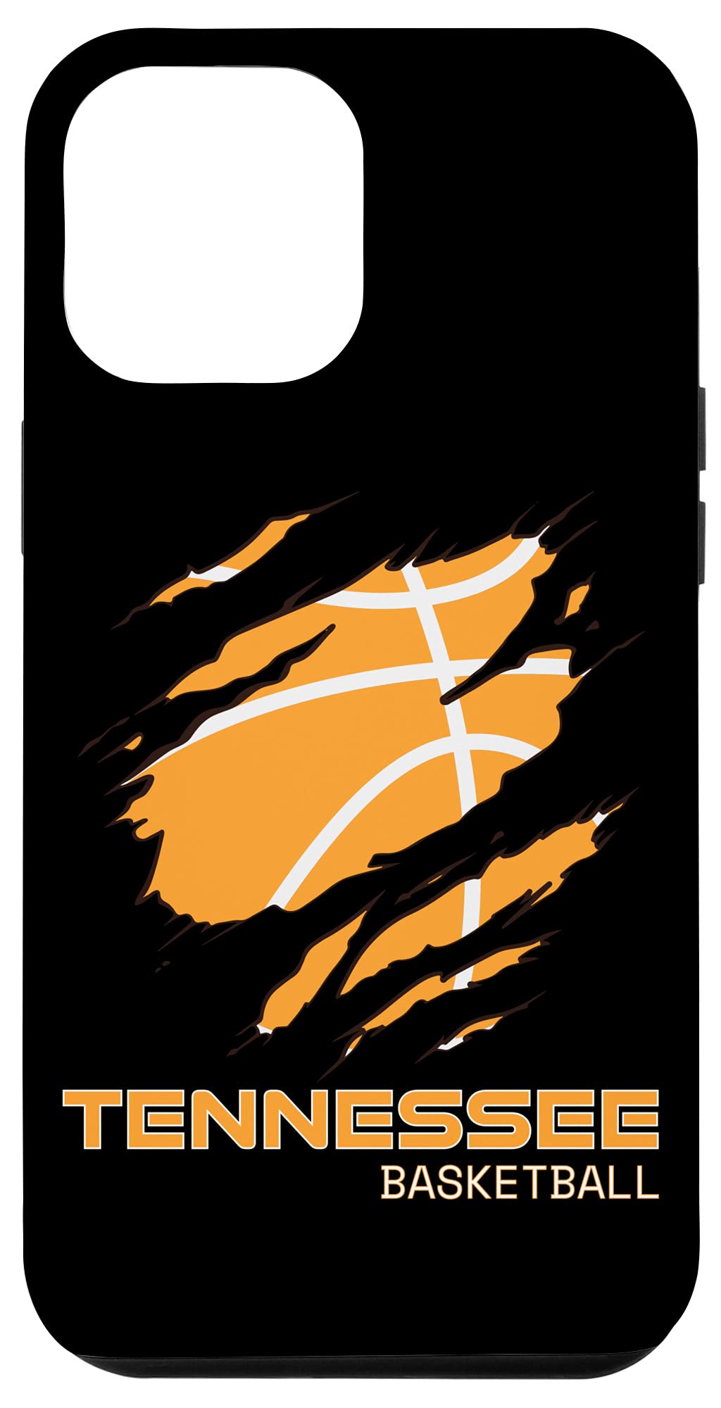 iPhone 12 Pro Max Case - Tennessee Volunteers Basketball Design | Durable Protective Cover for iPhone 12 Pro Max | Perfect for Fans, Game Days & Everyday Use
