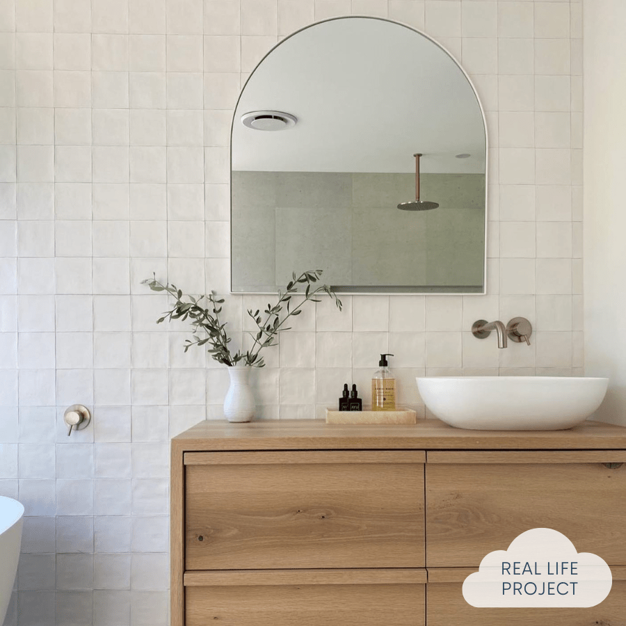 Premium Newport Matte White Small Square Tile - Classic Ceramic Wall & Floor Tiles for Bathroom, Kitchen Backsplash, and Shower Renovation