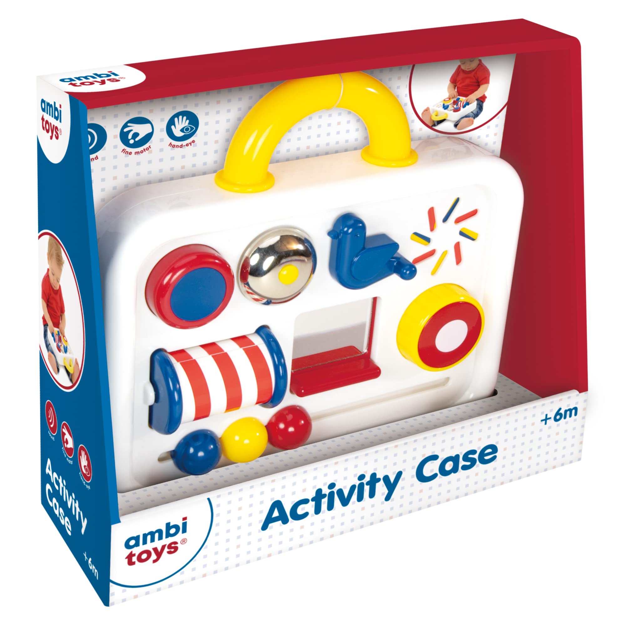 Galt Ambi Toys - Multicolor Activity Case for Kids | Portable Travel & Learning Toy | Perfect for Home, Car, and Classroom Play