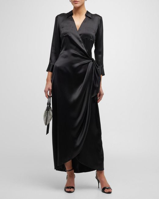 L'Agence Kadi Dress - Women's Elegant Floral Midi Dress for Summer, Party & Special Occasions | Perfect for Weddings, Cocktails & Date Nights