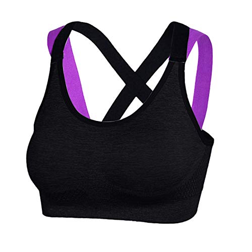 Women's Solid Color Yoga Bras & Sleeveless Tops - Comfortable Casual Workout Tank Tops for Yoga, Gym, and Everyday Wear