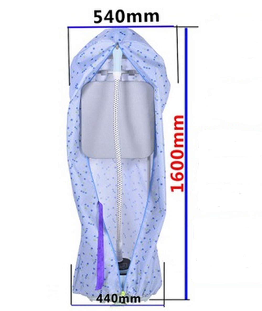Portable Garment Steamer Dust Cover - Protective Storage Bag for Home & Commercial Clothing Steamers | Fabric Steamer Accessories (Blue) | Perfect for Travel & Closet Organization