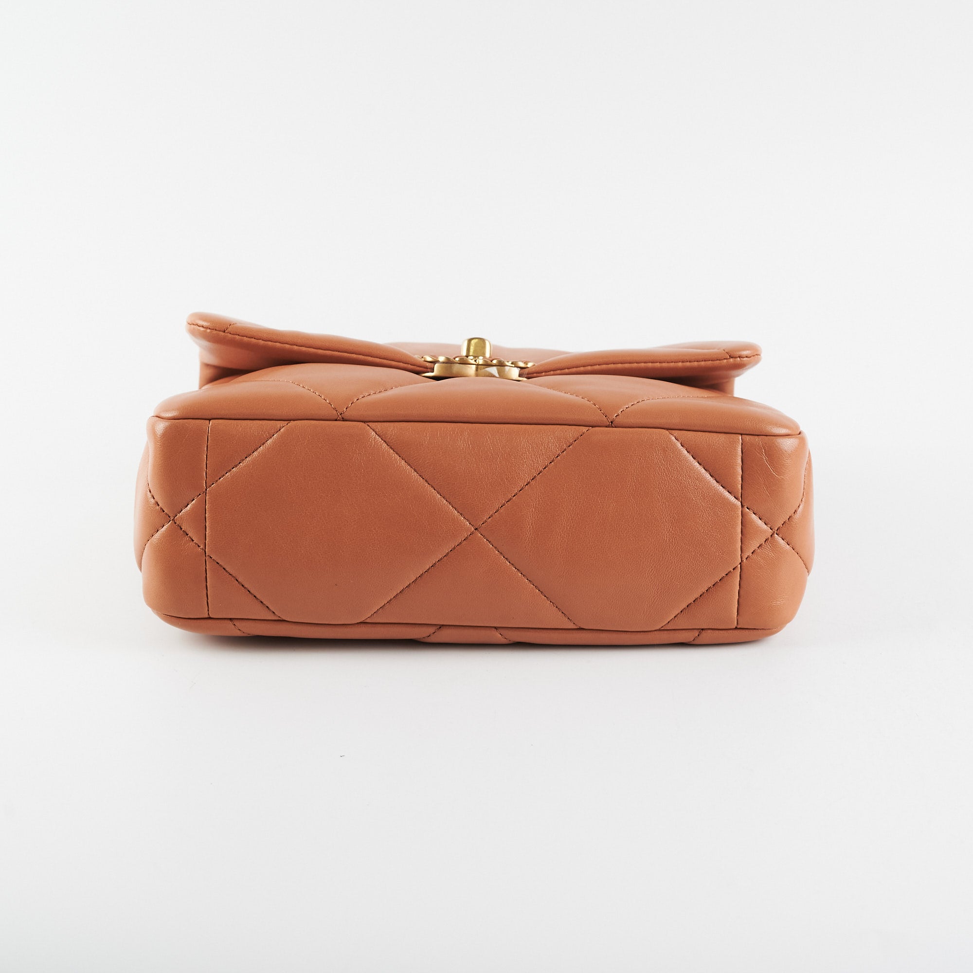 Chanel 19 Small Caramel 21P Handbag with Microchip - Luxury Designer Shoulder Bag for Women, Perfect for Daily Use, Work & Special Occasions