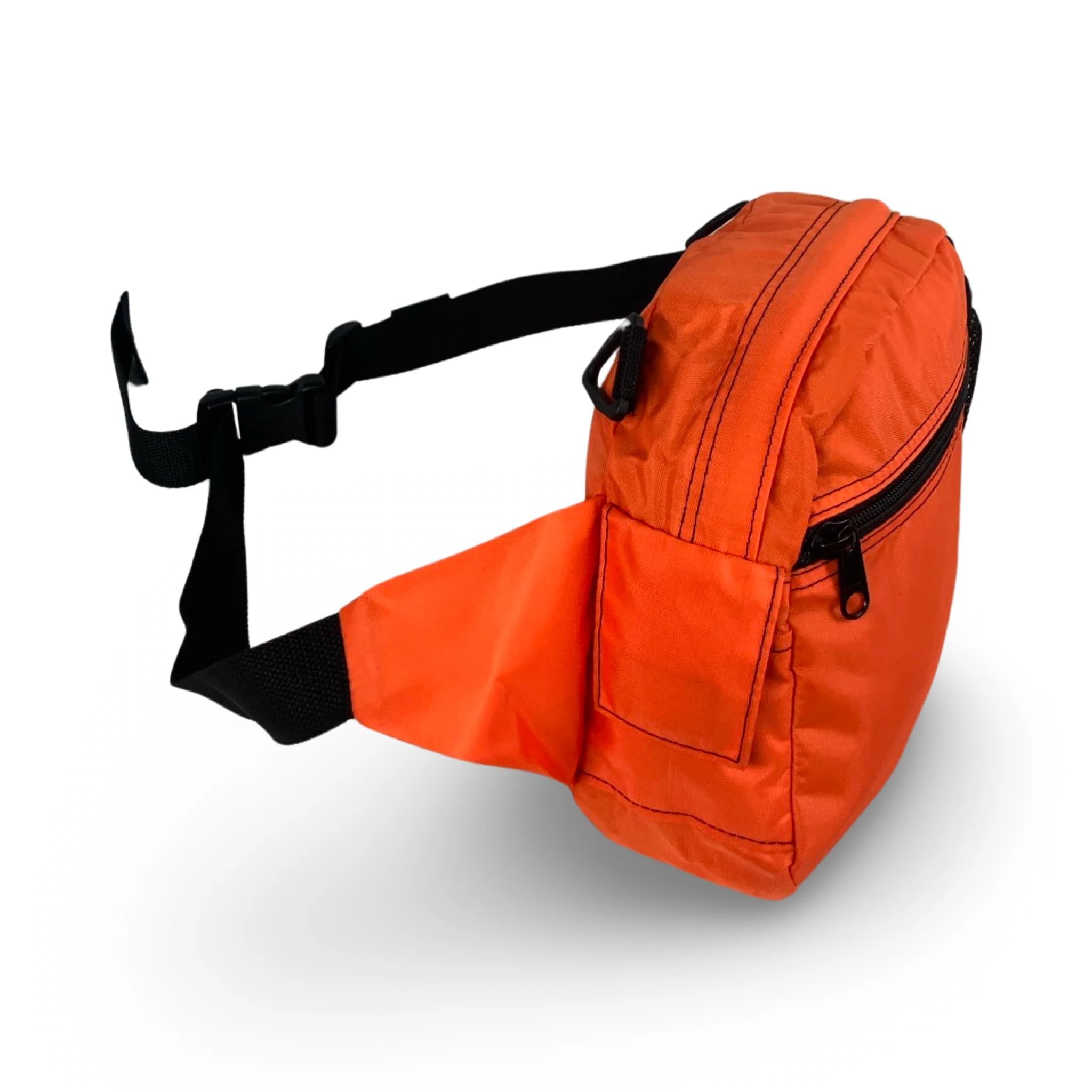 Premium Hugger Waistpack - Made in USA - Red - Perfect for Running, Hiking & Travel Accessories
