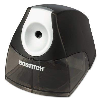 Stanley Bostitch Electric Pencil Sharpener - Black Desktop Pencil Sharpener for Office, School & Home Use (5-Pack) | Fast & Quiet Sharpening for No.2 Pencils