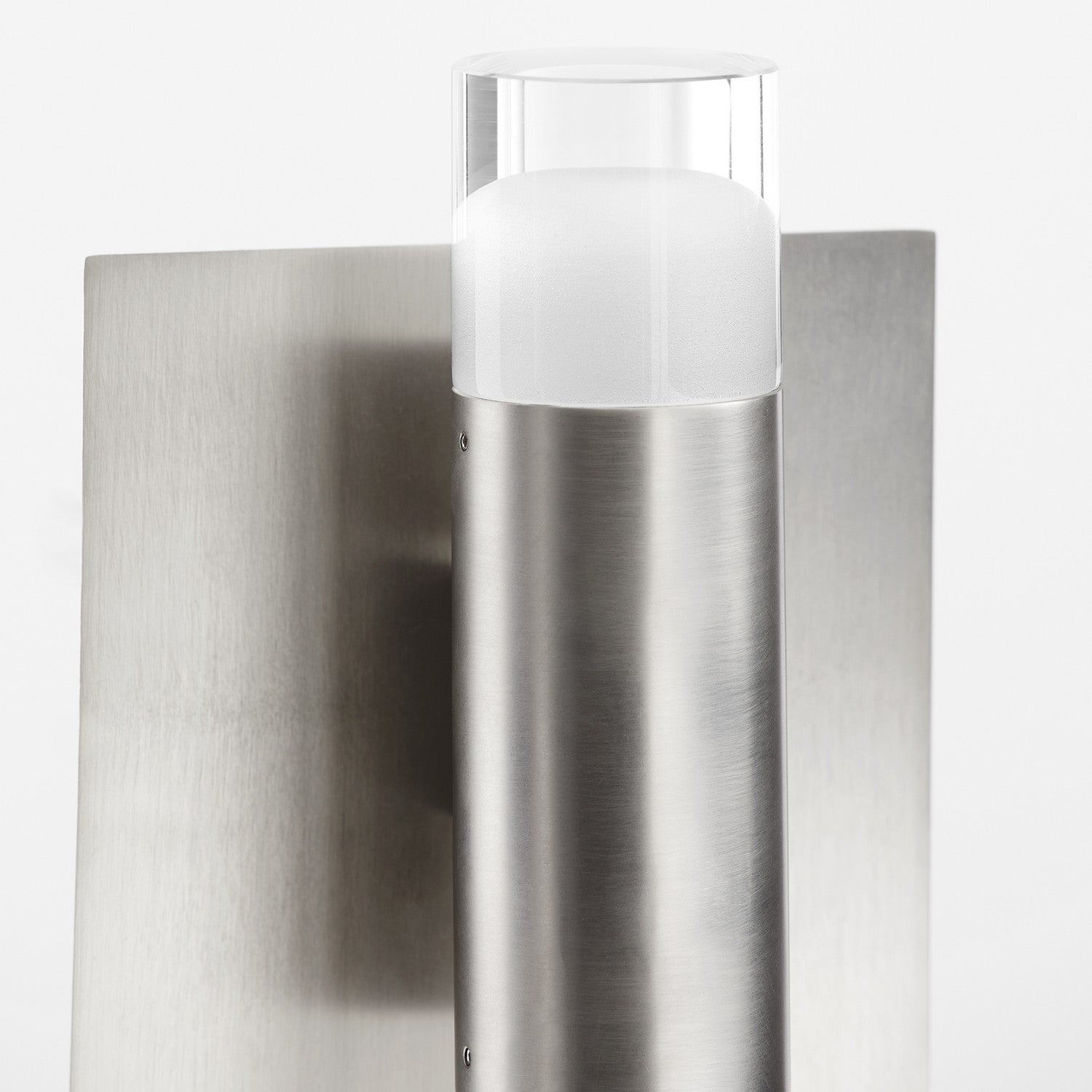 Oxygen Alarum 3 594 24-Inch Wall Sconce Light in Satin Nickel Finish - Perfect for Bedroom, Hallway & Living Room Lighting