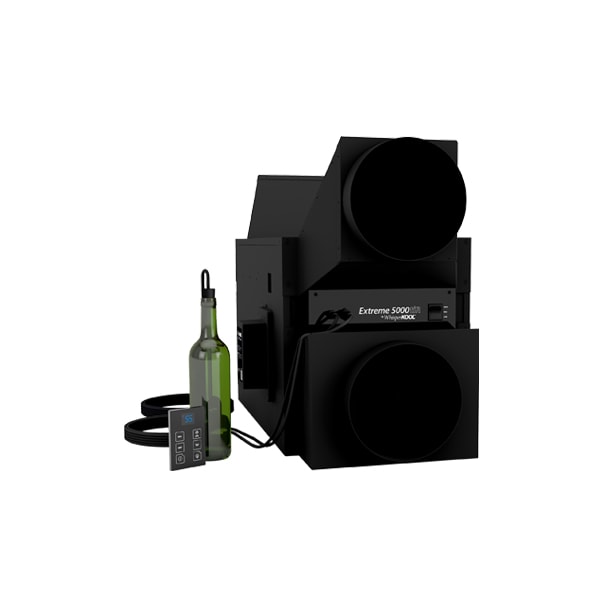WhisperKOOL Extreme 5000tiR Fully Ducted Wine Cellar Cooling System - Premium Wine Cooler for Home, Restaurant & Commercial Use
