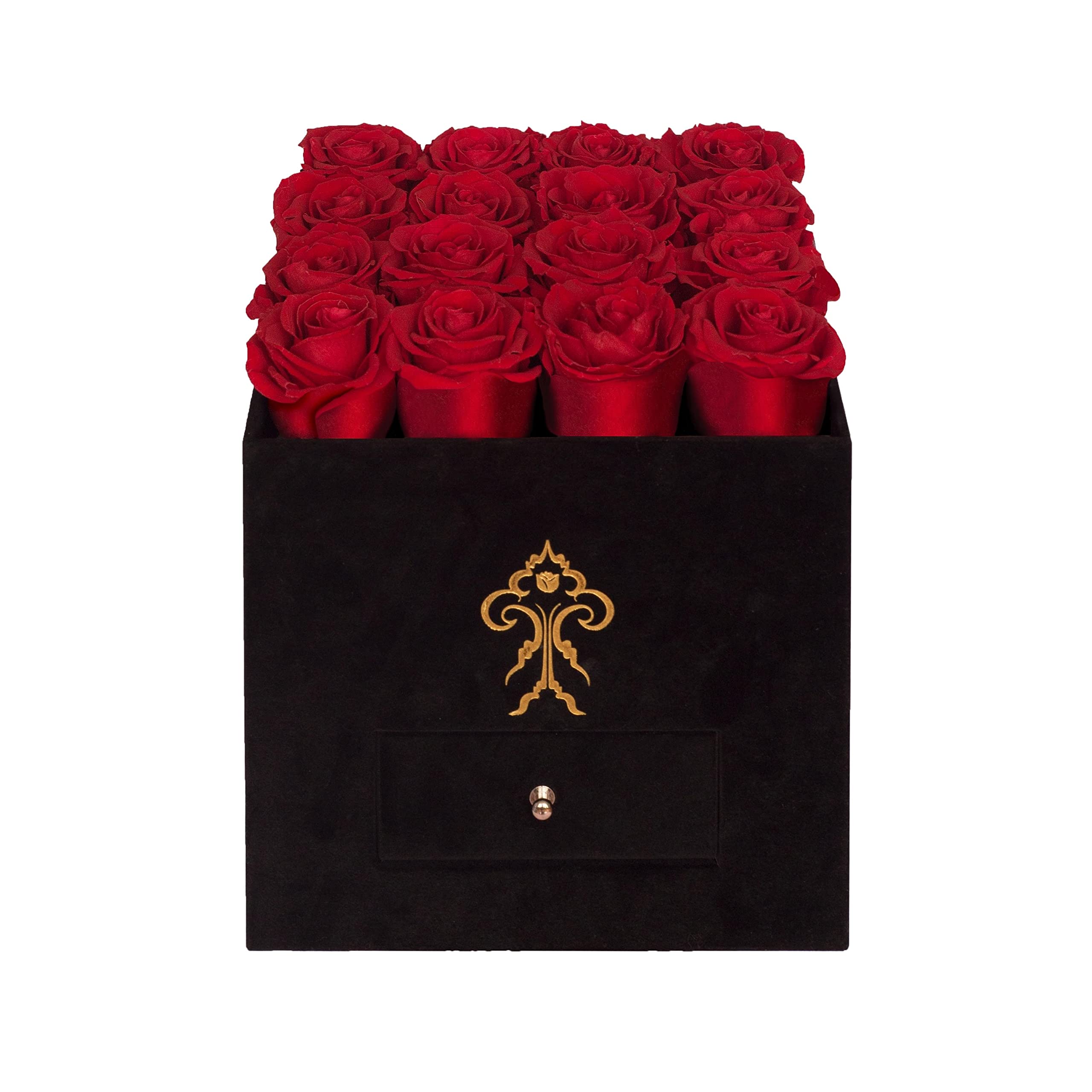 Premium Long-Lasting Roses Bouquet - Fresh Flower Delivery for Anniversaries & Birthdays | 1-Year Lasting Red Roses | Romantic Gifts for Her | Perfect for Valentine's Day, Weddings & Special Occasions
