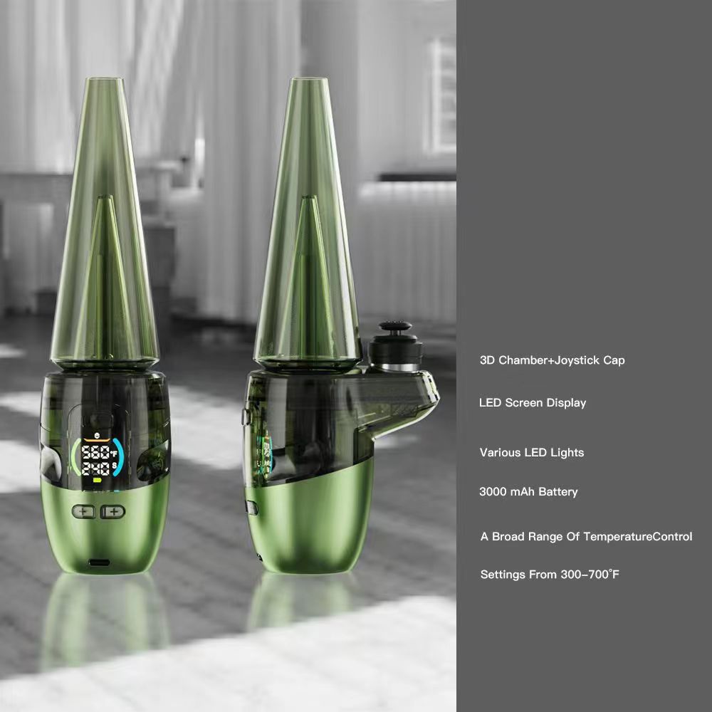 Dabcool W2 Pro E Rig with 3D Chamber by Mingvape - Premium Portable Dab Rig for Concentrates | Perfect for Home Use, Travel & On-the-Go Dabbing