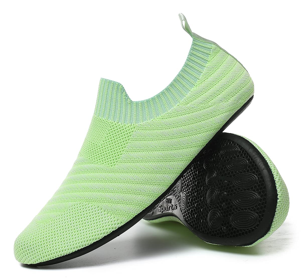 SLEVEL Lightweight Non-Slip House Slippers for Women & Men - Indoor Comfort Shoes for Home, Yoga, and Relaxation