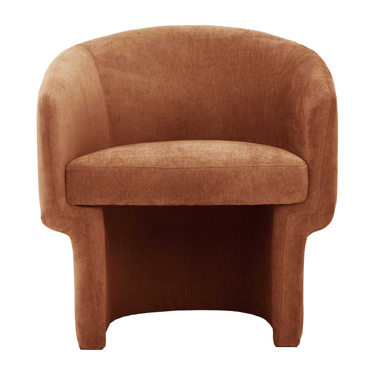 Adele Velvet Armchair - Modern Velvet Upholstered Accent Chair for Living Room, Bedroom & Office - Soft & Comfortable Lounge Chair with Sturdy Metal Legs - Perfect for Home Decor & Relaxation