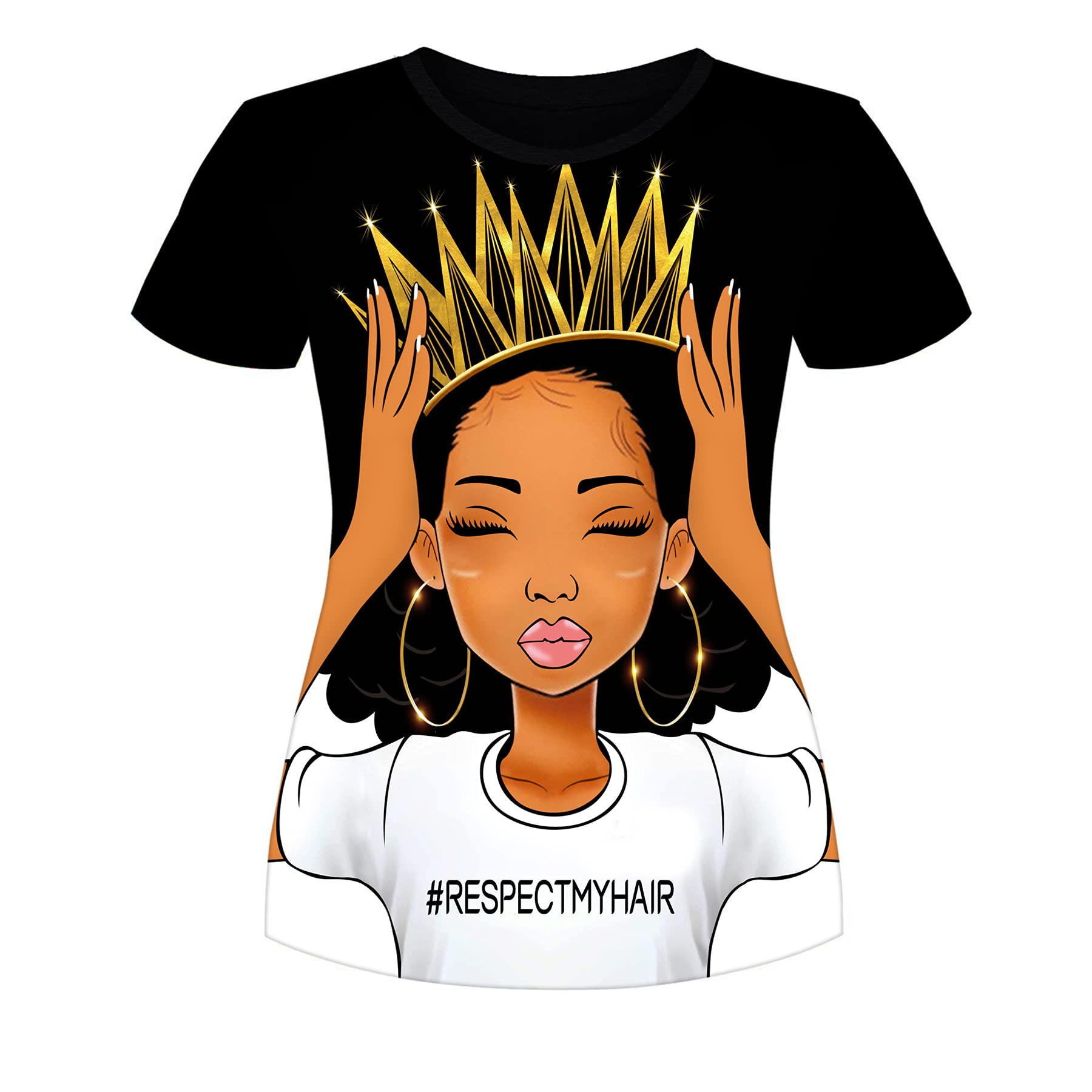 AZPSRT Women's Casual T-Shirt - Soft Cotton Comfort Fit Tee for Everyday Wear | Perfect for Outings, Work & Relaxing at Home