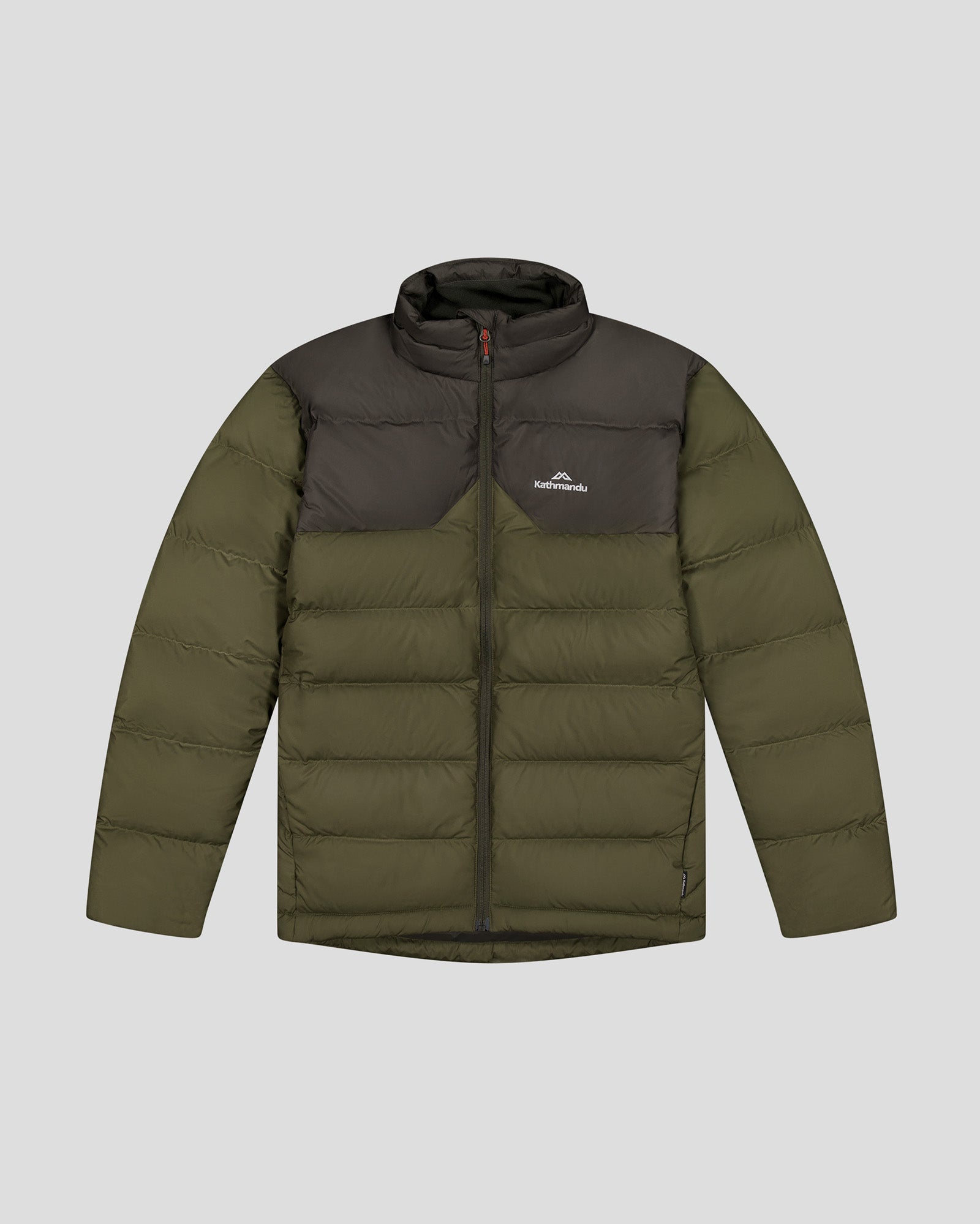 Men's Epiq Down Jacket - Dark Moss/Light Moss - Warm Winter Coat for Outdoor Activities & Casual Wear