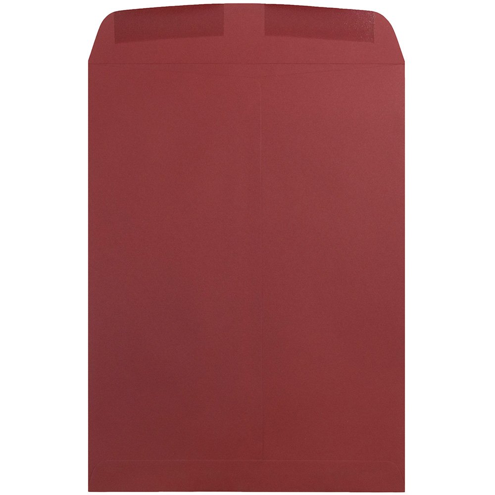 JAM PAPER 10 x 13 Open End Catalog Premium Envelopes - Dark Red - Bulk 250/Box | Business Mailing, Document Storage & Office Supplies